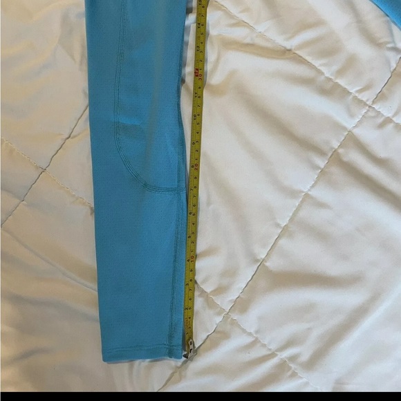 Women's North Face Turquoise Tech Long Sleeve Shirt - size large - Picture 8 of 8